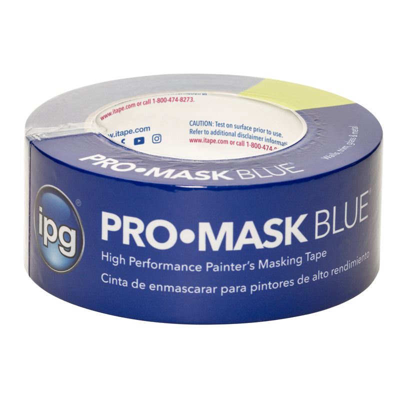 IPG Pro-Mask Blue Designer 1.88 in. W x 60 yd. L Blue Medium Strength Masking Tape 1 pk