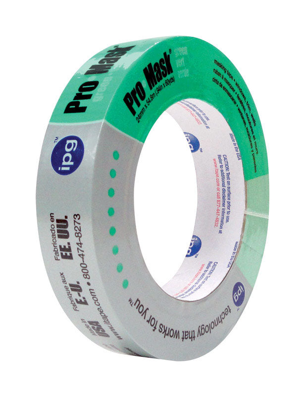 IPG 5803-1 Green ProMask 8-Day Painter's Tape.94" x 60 yd (Single Roll), 0.94"