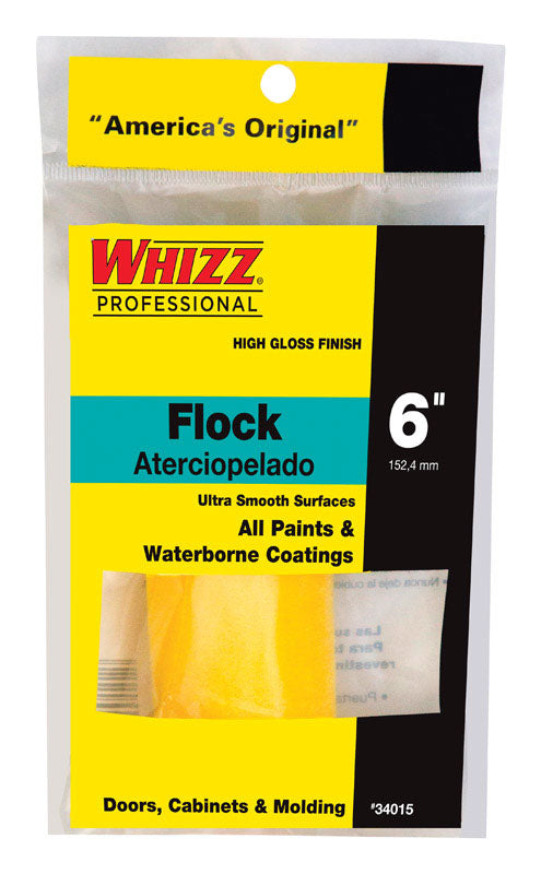 Work Tools International 34015 6-Inch WhizzFlock Paint Roller Cover