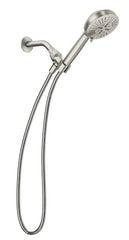 Moen Hydro Energetix Spot Resist Brushed Nickel Detachable Handheld Shower Head, 200H0SRN