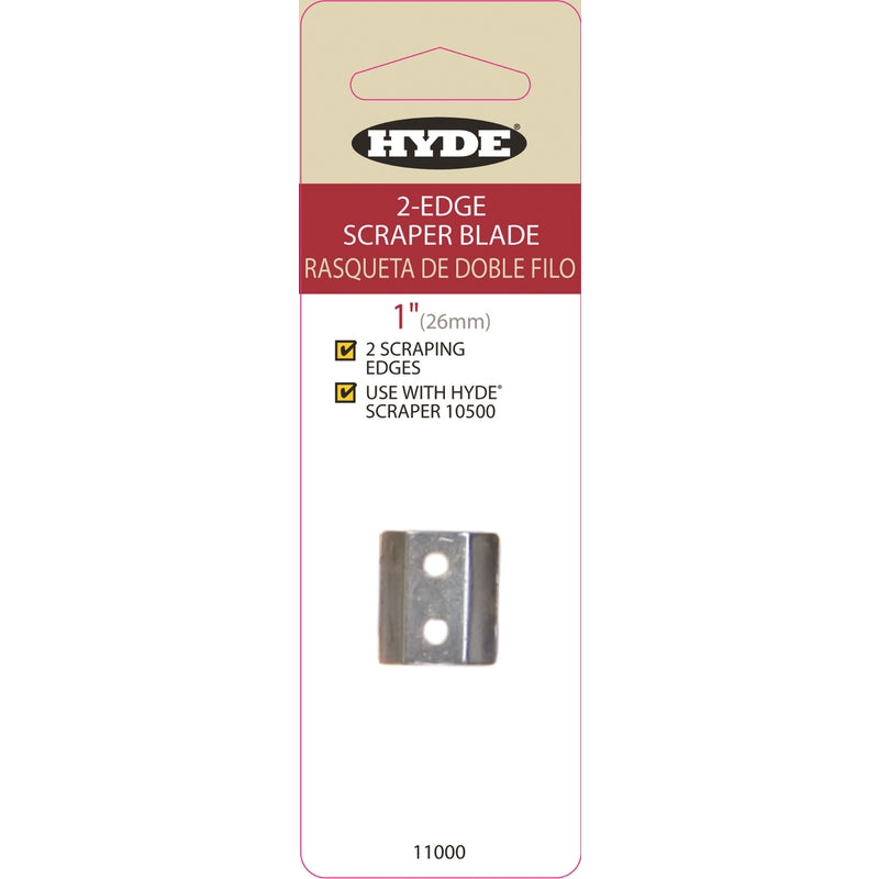 Hyde 952 11000 1" 2-Edge Scraper Replacement Blade