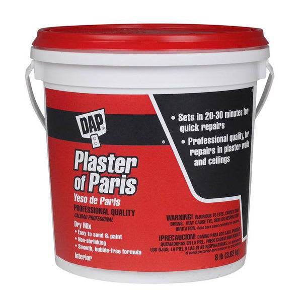 Dap 10310 Plaster of Paris Tub Molding Material, 8-Pound, White 7079810310