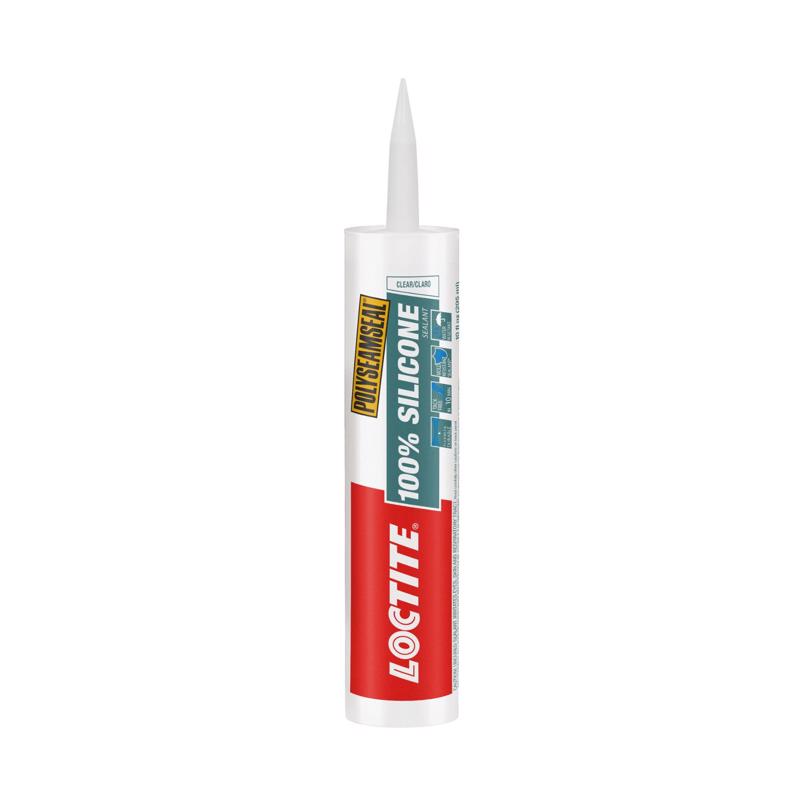 Loctite Polyseamseal Clear Silicone Caulk Sealant 10 oz.