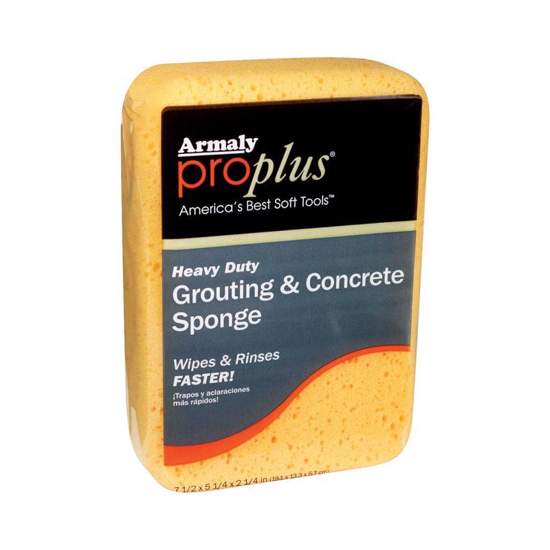 Armaly ProPlus Heavy Duty Sponge For Grout & Concrete 7-1/2 in. L 1 pc. 00603