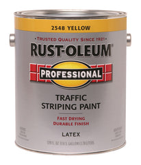 RUST-OLEUM 2548402 Paint Traffic Yellow 150, 128 Fl Oz (Pack of 1)