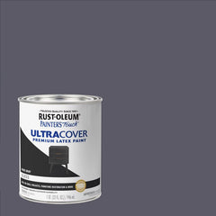 Rust-Oleum 1986502 Painter's Touch Latex Paint, Gloss Dark Gray, 1 Quarts (Pack of 1)