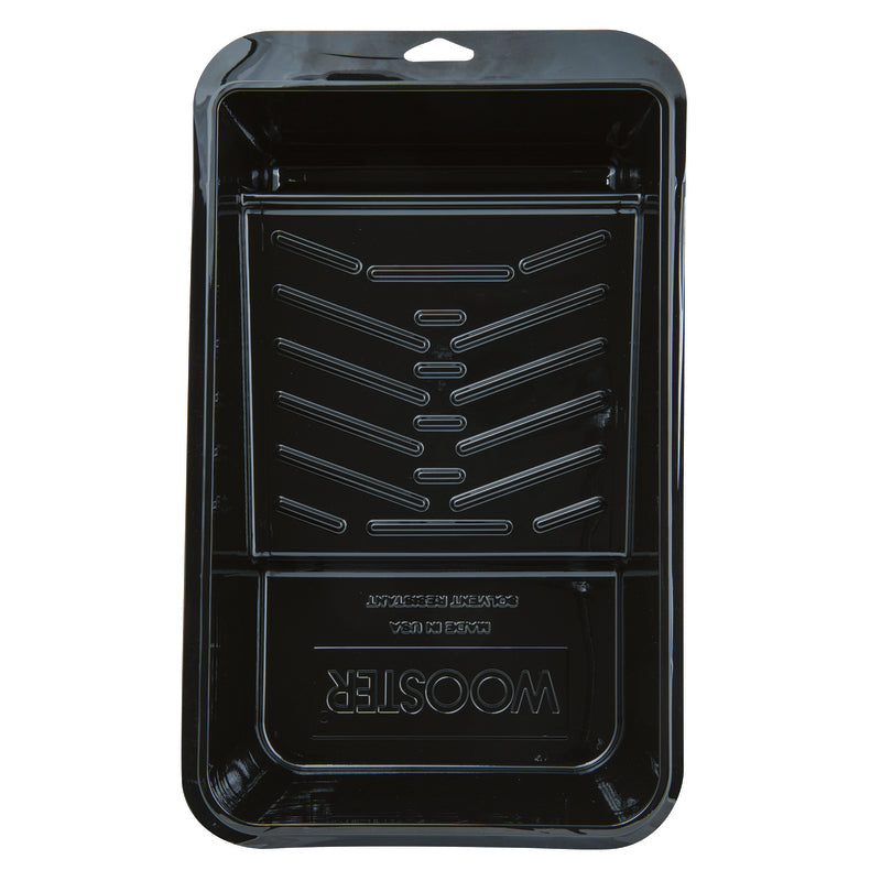 Wooster Brush BR403-6 1/2 Jumbo-Koter Plastic Tray, Black