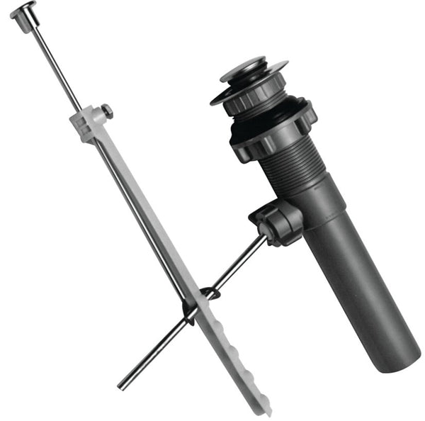 Danco 80767 Universal Pop-Up Assembly, for Use with 90% of All Lavatories, Abs, Chrome Plated