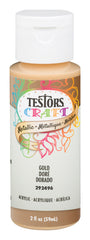 Testors 292496A Testors Craft craft paint, Gold