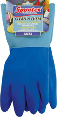 Spontex 74043ZQK Chemical-Resistant Safety Gloves Blue