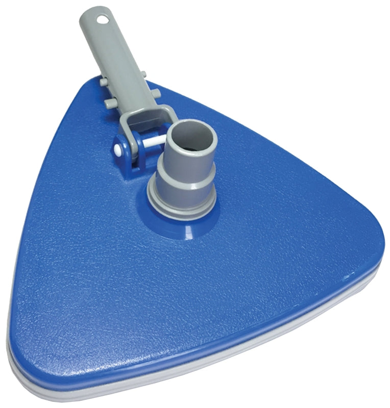 Jed Pool Tools 30-164 Tri-Vacuum with Vinyl Bumper, Blue