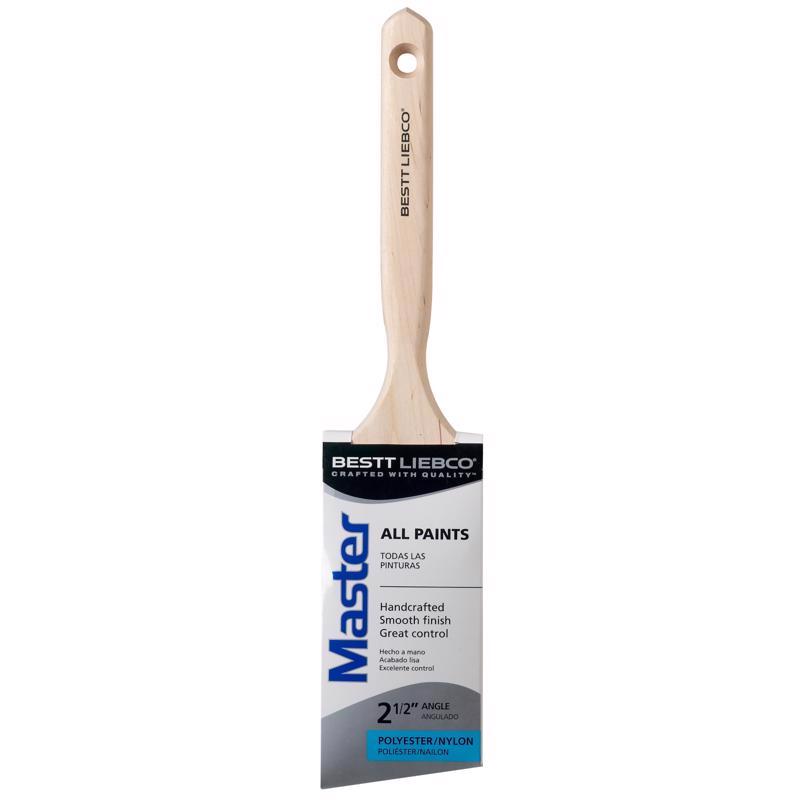 Bestt Liebco 552566400 Master Polyester/Nylon Angle Sash Brush, 2-1/2 in.