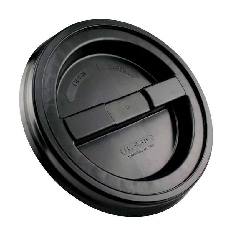Leaktite LD5GRLBK006 Screw-Top Lid for 3 & 5 Gl Blk Pk06, 3.5 to 5GL, Multi
