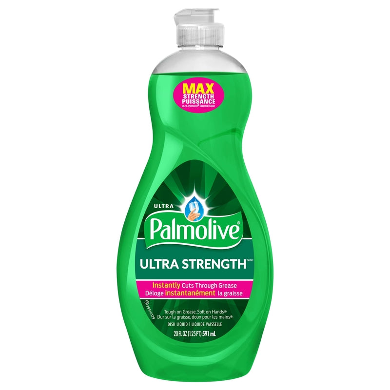 Palmolive Ultra Strength Dish Liquid Green Original, 20 Fl Oz