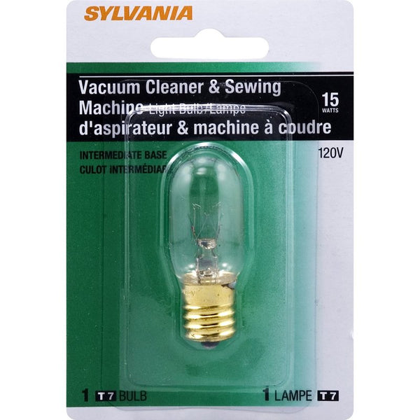 Ledvance Sylvania 18174 15-Watt Clear Tubular Intermediate Base Incandescent T7 Bulb