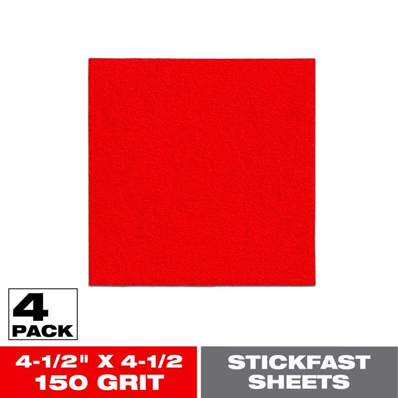 DB 4-1/2X4-1/2IN PSA 150G 4PK