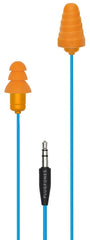 Plugfones Guardian Wired Ear Plug Headphones for Work, OSHA Safety Earbuds Pg-Uo