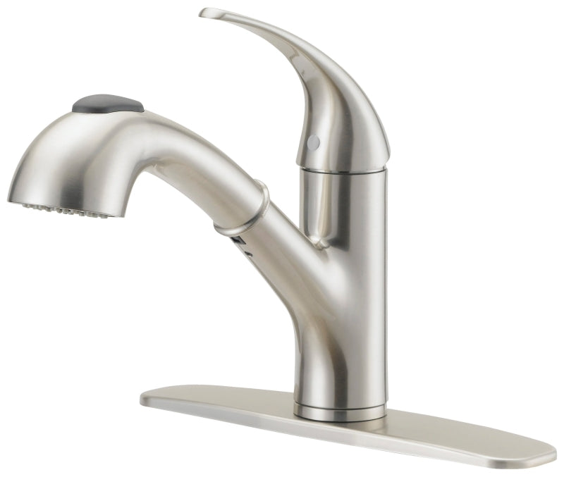 Boston Harbor Faucet Kit Pullout Single Lev Nickel