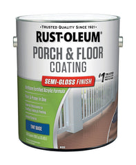 Rust-Oleum 262361 Porch & Floor Semi-Gloss Tint Base Porch and Floor Paint+Primer 1 gal