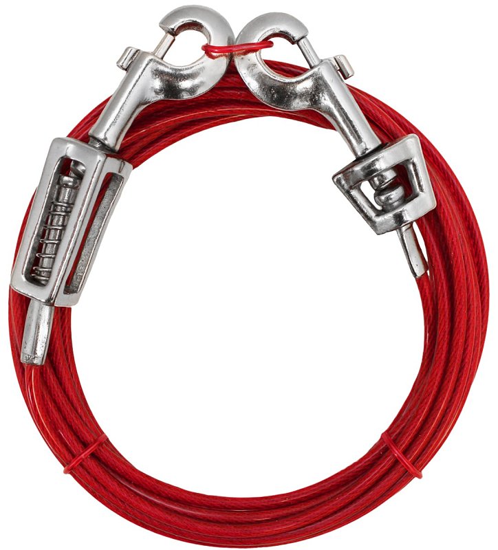 Boss Pet Q3515 Spg 99 15' Large Dog Cable Tie-Out