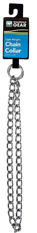 Pdq Collar Chain 2.5MM 20" Steel Chrome-Plated 12920