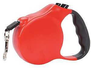 PetEdge CC Belted Retractable Lead M 12ft Red