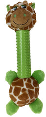 Pet Park Blvd US2207 11 Sillies plush dog toy Brown/Green color