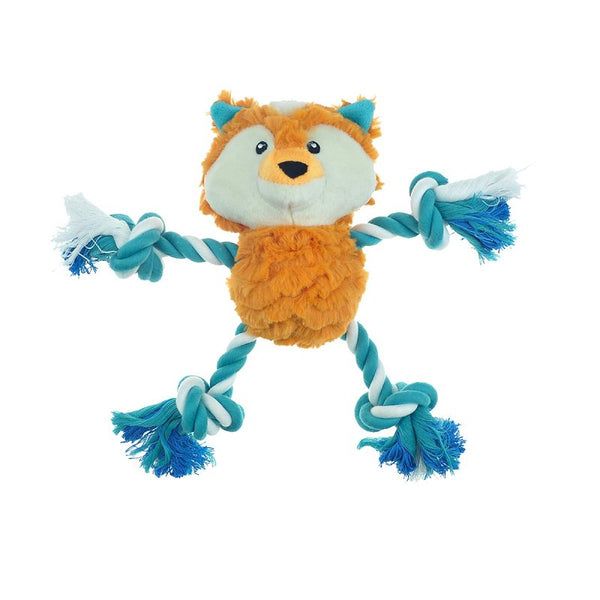 Boss Pet US2261 12 Tugger Fox Tug Dog Toy
