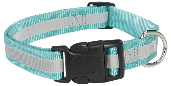 Guardian Gear Reflective Dog Collar, Fits Necks 10" to 16", Blue ZA984 10 19