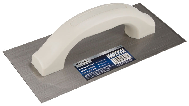 TOOLBASIX PT-130273L Smooth Edge Trowel, 4-1/4-Inch x 9-1/4-Inch