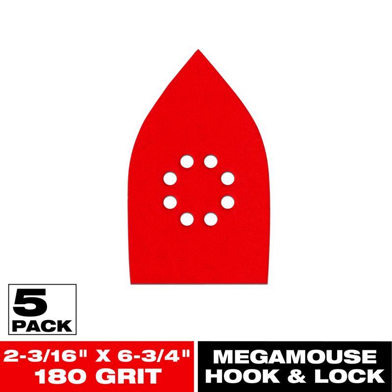 DB 4-3/16X6-3/4 MEGAMOUSE 180G