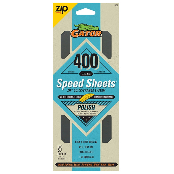 Ali Industries 134915 Paper Sand Quick Change - 400 Grit 7850