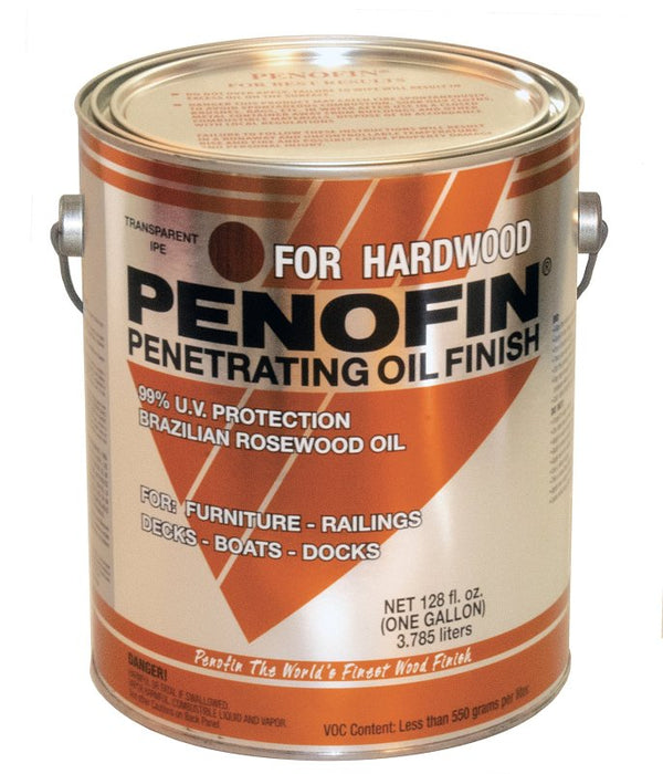 Penofin Transparent IPE Oil-Based Hardwood Stain 1 gal. - Case of: 44 F5XHIGA (4-Pack)