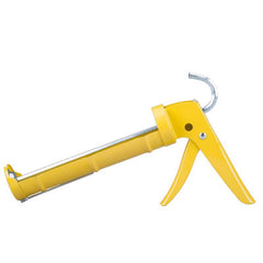Dripless Brand CH200 Cradle Frame Hex Rod Caulk Gun | Dripless Metal Caulking Gun for 10oz Sealant and Adhesive Silicone Cartridges or Tubes | 10:1 Thrust Ratio | Contractor Grade