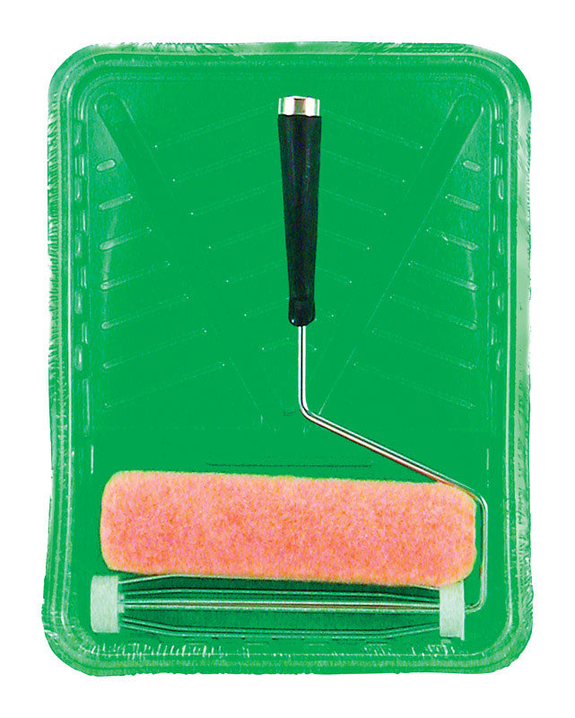Premier Deluxe Paint Roller & Plastic Tray Set, 3 Piece, 9XGP