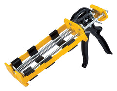 Dripless Brand DC600 Dual Component Adhesive Applicator | 22 oz Dual Cartridge Capacity | 26:1 Thrust Ratio | 1:1 or 2:1 Mix Ratio for High Viscosity Epoxy and Adhesives | Professional Grade