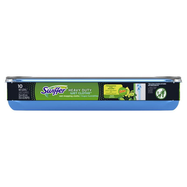 Swiffer 1899954 SweeperWet Heavy Duty 10 x 8 in. Cloth Refill Pad, 10 Count 80374075