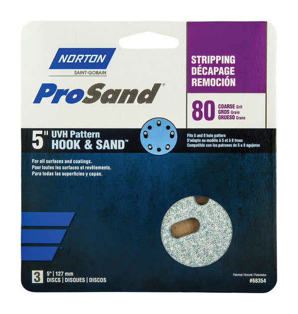 Norton Abrasives - St. Gobain Strip Disc 5 Crs 80g 07660768354