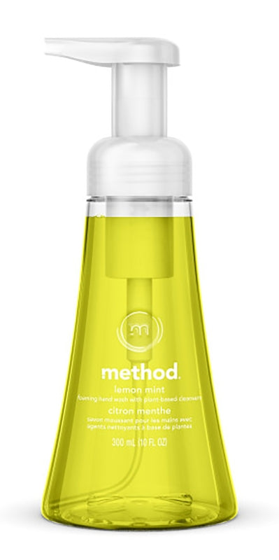 Method Foaming Hand Wash, Lemon Mint, 10 Ounce 01162