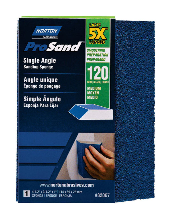 Norton 82067, 4-1/2&quot x 3-1/2&quot x 1&quot, Blue 07660782067