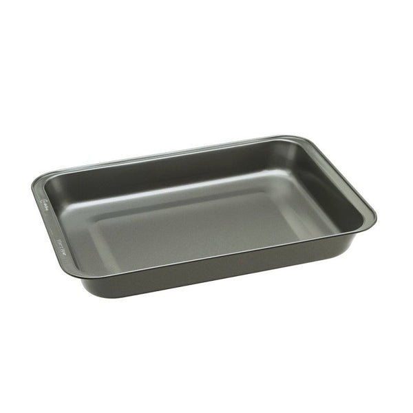 Ecolution Bakeins Cookware Non-Stick Heavy Duty Carbon Steel, Roasting Pan, Gray EIGY-7836