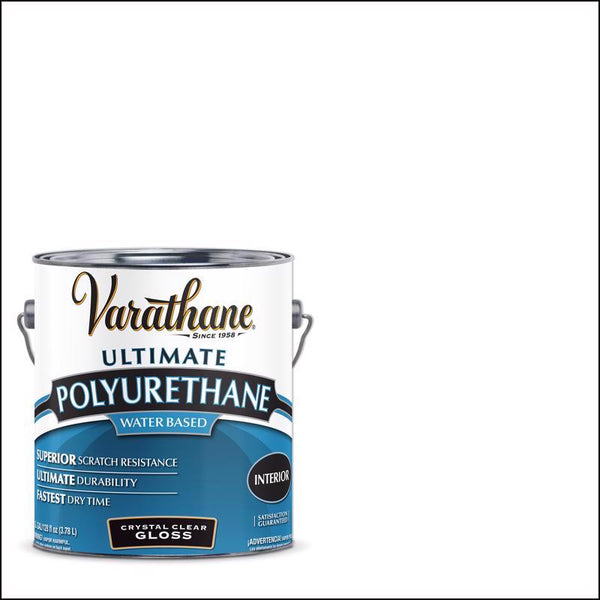 RUST-OLEUM, 1-Gallon, Gloss 200031 Waterborne Diamond Polyurethane Scratch and Stain Protection