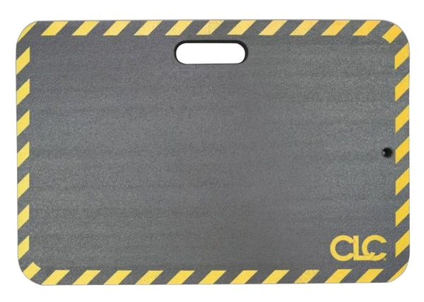 CLC 302 NBR Industrial Kneeling Mat, Black, 12.8 in High, Shock-Absorbing Cushioning