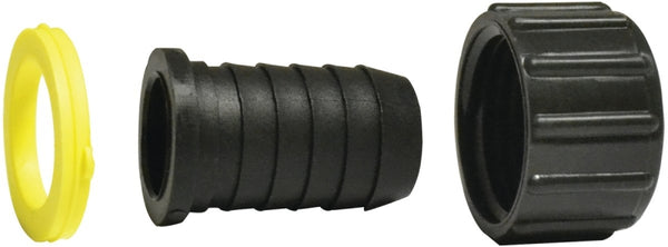 Green Leaf B 3434 W P Garden Hose Fittings , 3 Piece Barb, 3/4" (Pack of 5)