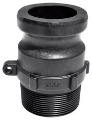 Banjo 100F Polypropylene Cam & Groove Fitting, 1" Male Adapter x NPT Male