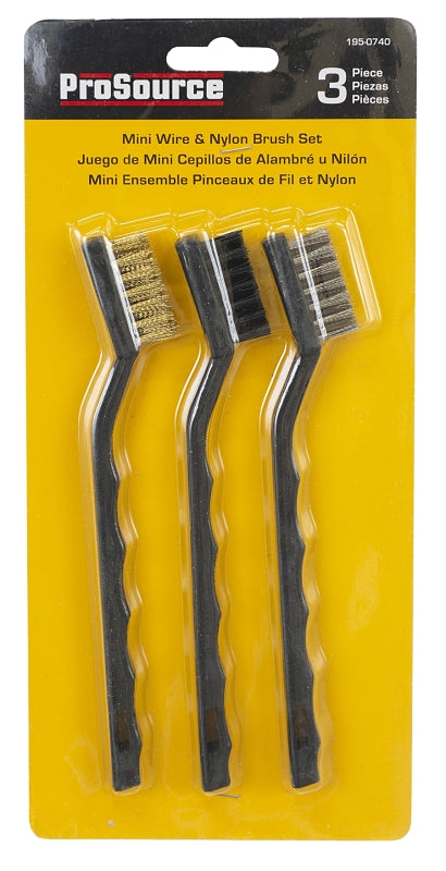 Mintcraft C 30300 Mini Scratch Brushes 3pc