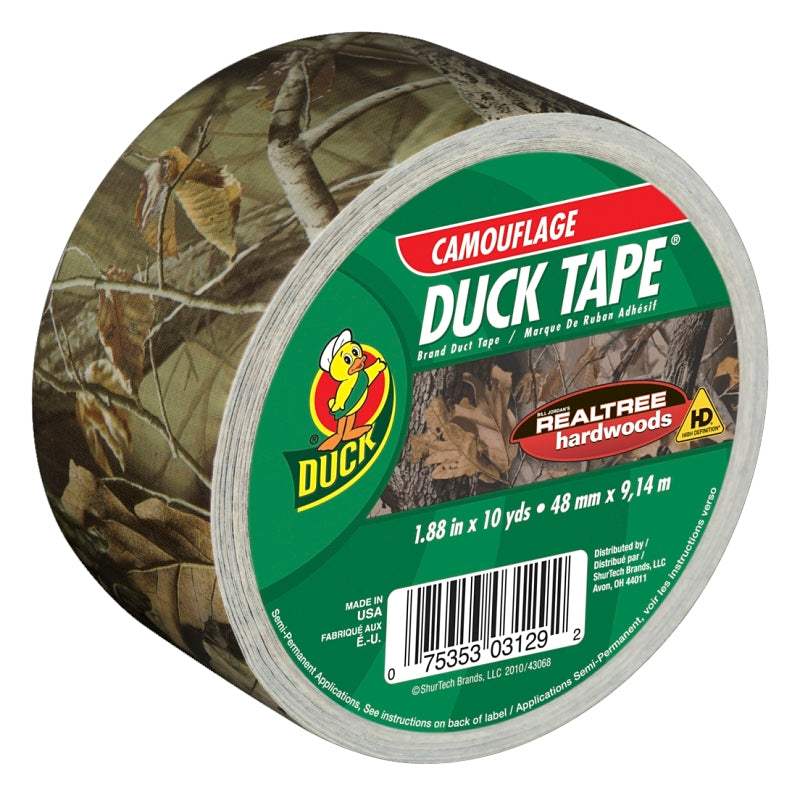 Duck 1.88 in. W x 10 yd. L Multicolored Camouflage Duct Tape