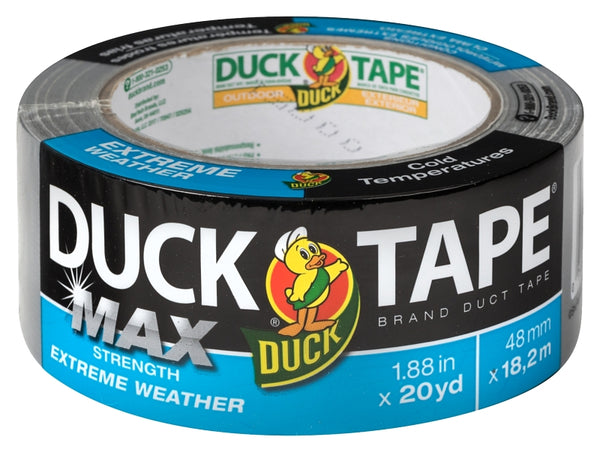 Duck MAX Strength Weather Duct Tape, Silver (241635)