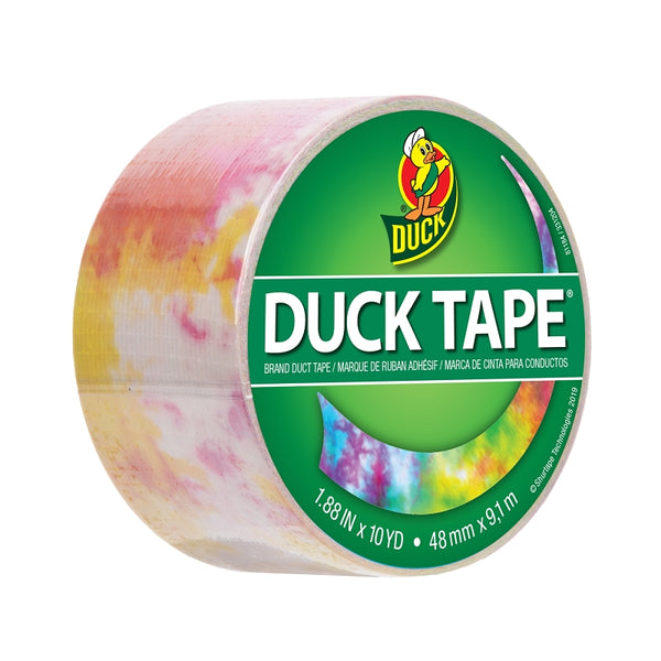 Duck Brand Printed Duct Tape Prints & Patterns: 1.88 in. x 30 ft. (Tie-Dye) 241817