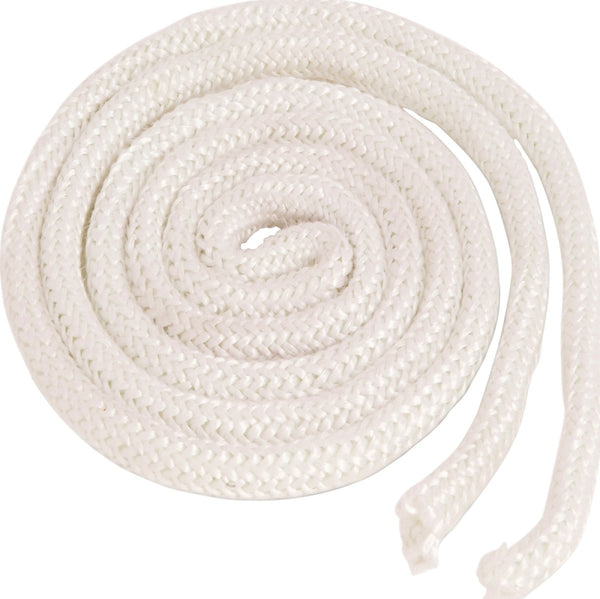 Imperial #GA0153 1/4x6 Rope Gasket White Fiberglass